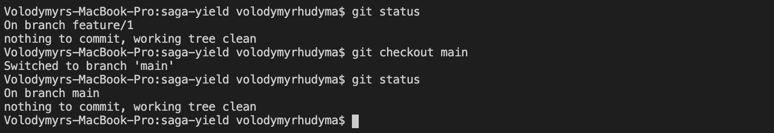 Git Checkout To The Main Branch